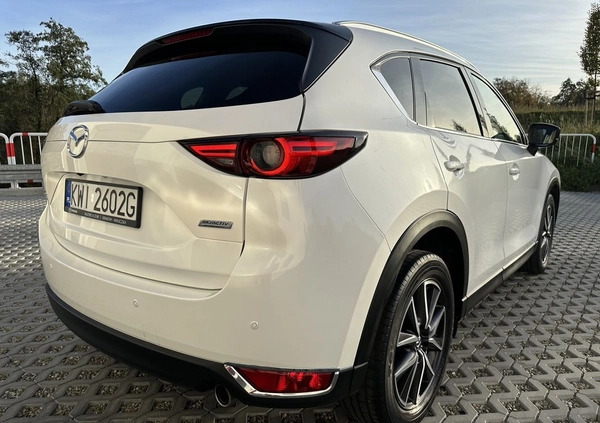 Mazda CX-5 cena 105900 przebieg: 102000, rok produkcji 2018 z Kraków małe 742